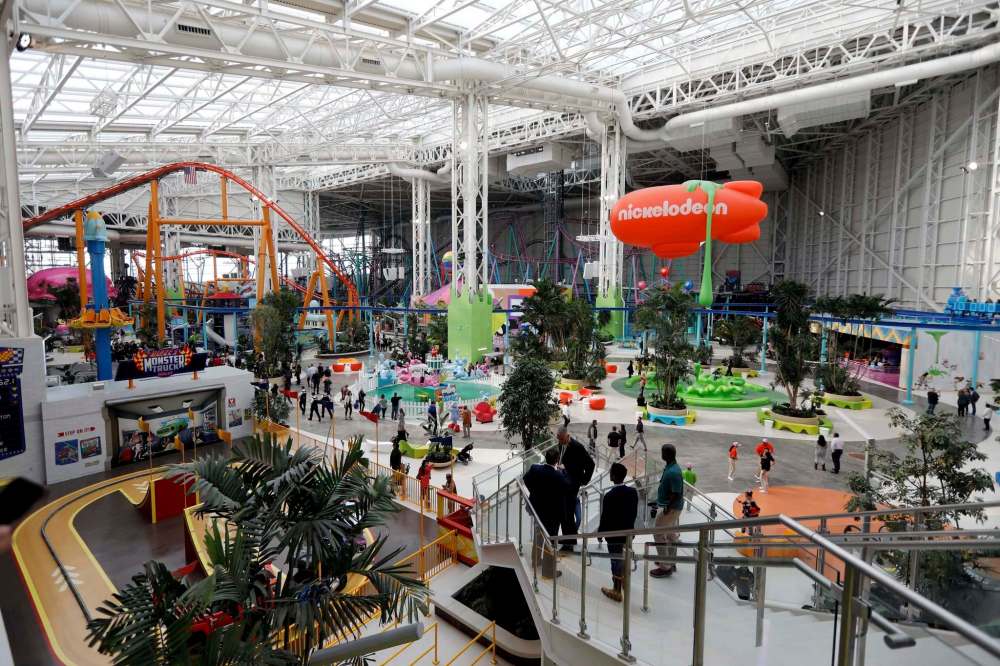 RICHARD DREW / THE ASSOCIATED PRESS FILES
The American Dream entertainment and shopping complex in East Rutherford, N.J., has a theme park. Malls are expected to offer more experiences to lure more shoppers in 2020.
