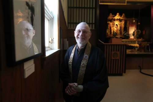 Ruth Bonneville / Winnipeg Free Press files
Sensei Fredrich Ulrich, seen at the Manitoba Buddhist Temple, studied to become a Methodist minister.