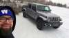 We know it&rsquo;s getting serious when Willy starts taking selfies with the 2020 Jeep Gladiator. (Willy Williamson / Winnipeg Free Press)
