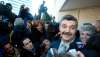 James Driskell talks to reporters outside the law courts building in Winnipeg following his release in 2003 after spending 12 years in prison. (Phil Hossack / Winnipeg Free Press files)