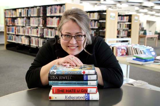 MAGGIE MACINTOSH / WINNIPEG FREE PRESSCollections librarian Barbara Bourrier-LaCroix enjoys seeing people on the bus with books.