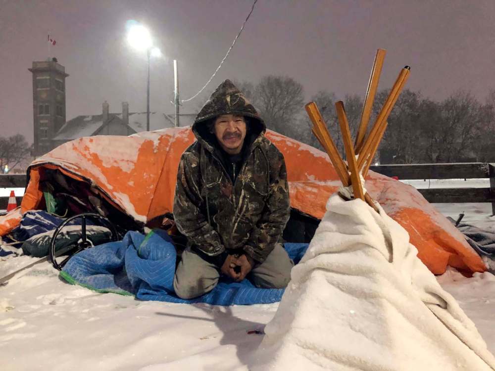 “As a native person, watching a blessed teepee burn down is hard to watch. It’s not supposed to happen,” said Darren Flett, a 49-year-old member of Peguis First Nation.