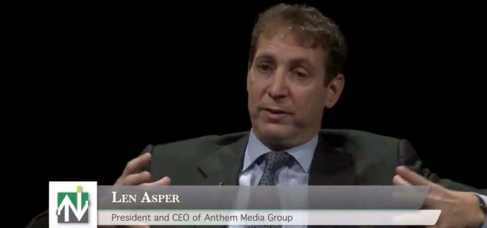Submitted
Leonard Asper: ‘Being a public company is a pain. Now we can be very measured. We are not pushed or pressured to do anything. Everything I am doing is sort of planned, it’s very manageable.’