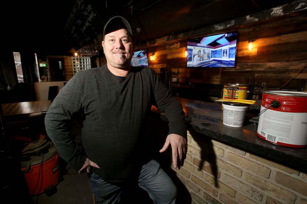 Derek Collins has taken over the lease at the former Cavern and plans to reopen the basement bar and live music venue as The Underground by the end of February. (Shannon VanRaes / Winnipeg Free Press)