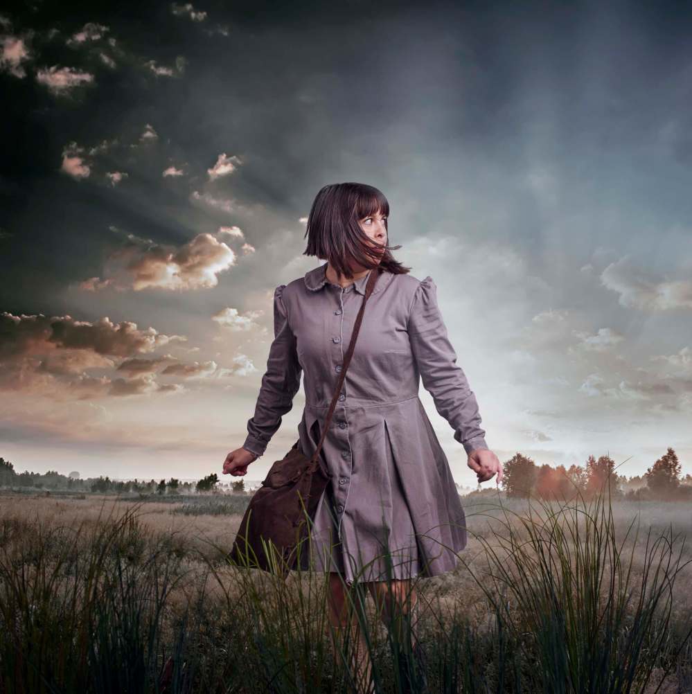 Michelle Bardach in Children of God, which comes to the John Hirsch Mainstage Feb. 18-March 3, 2021. (Matt Barnes photo)