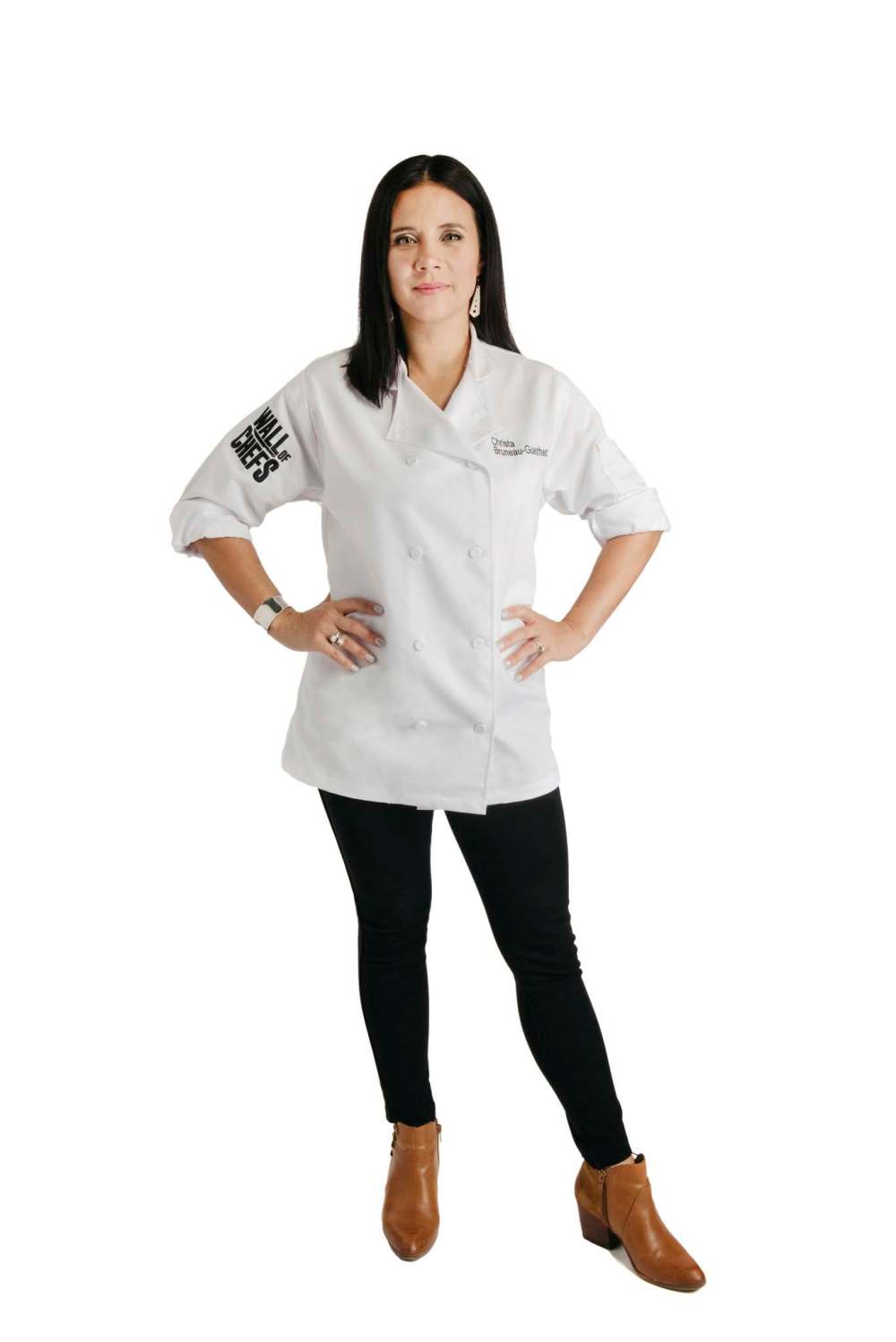 FOOD NETWORK
Winnipeg’s Christa Bruneau-Guenther sits among such Canadian culinary celebs as Lynn Crawford and Susur Lee on The Wall of Chefs.