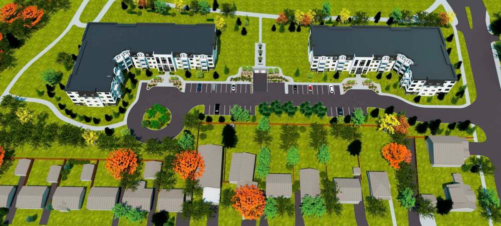 SUPPLIED / SHERWOOD DEVELOPMENTS (2016) Ltd.
A rendering of the proposed development at 260 River Road in Winnipeg.