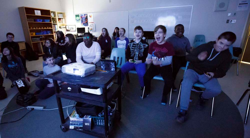 Mike Deal / Winnipeg Free Press
Archwood is one of eight schools competing in the Middle Years Esports Manitoba league.