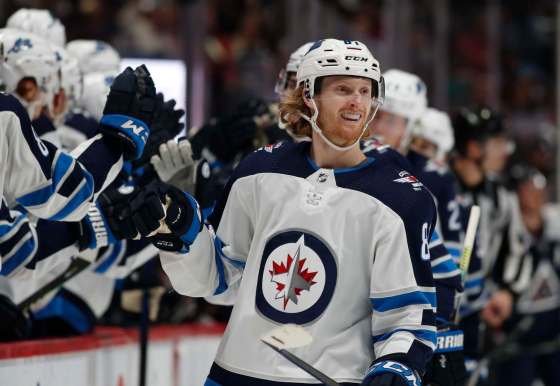 Why would the Jets consider moving Kyle Connor, who leads the Jets in points? (David Zalubowski / The Associated Press files)