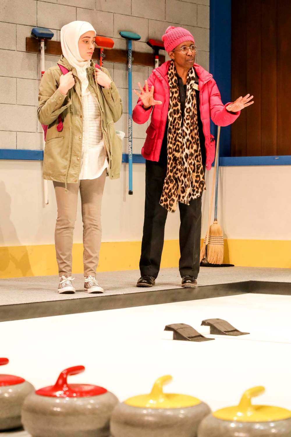 Sophie Smith-Dostmohamed (left) and Lorraine James. (Leif Norman)