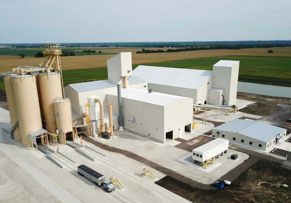 SUPPLIED
This 2019 rendering shows the proposed Canadian Premium Sand facility at Hollow Water.