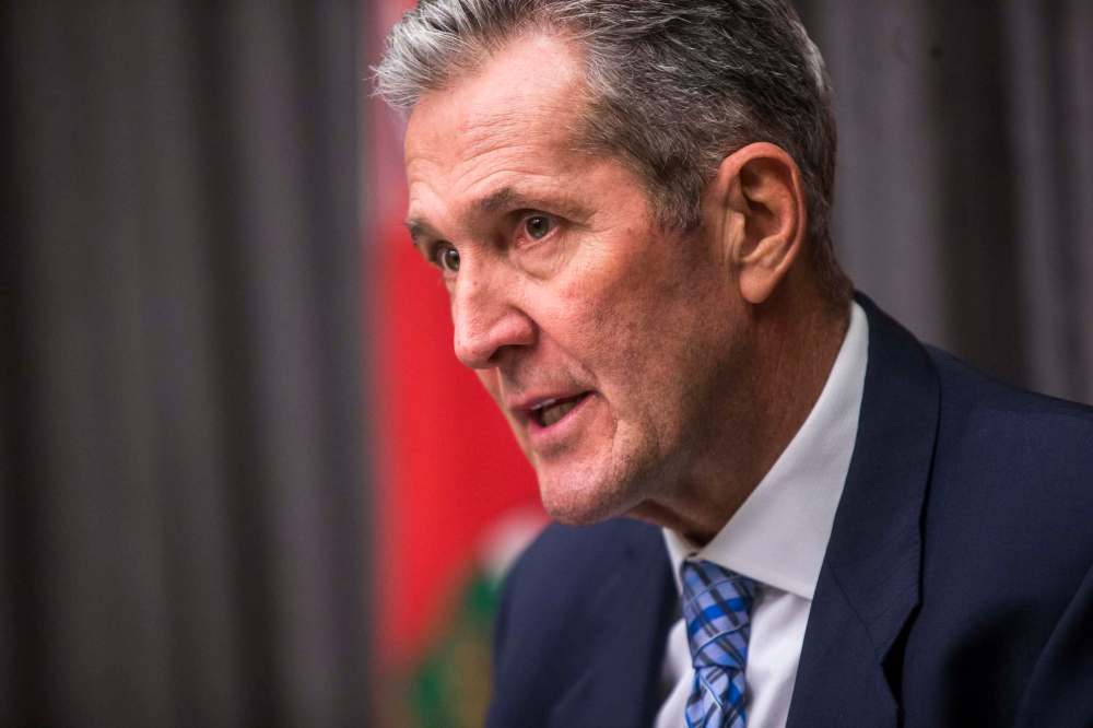 MIKAELA MACKENZIE / WINNIPEG FREE PRESS FILES
Premier Brian Pallister has rejected calls for more dialogue with protesters.