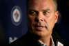 THE CANADIAN PRESS/John Woods
Winnipeg Jets general manager Kevin Cheveldayoff made no deals on trade-deadline day.