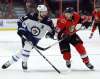 THE CANADIAN PRESS/Fred Chartrand
Winnipeg Jets defenceman Josh Morrissey, left, was a full participant in Monday’s practice and that's good news for a tattered Jets defensive corps.