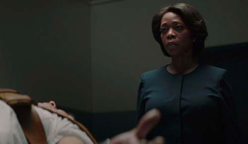 Alfre Woodard plays a prison warden dealing with the emotional toll of delivering capital punishment in Clemency. (Eric Branco / Sundance Institute