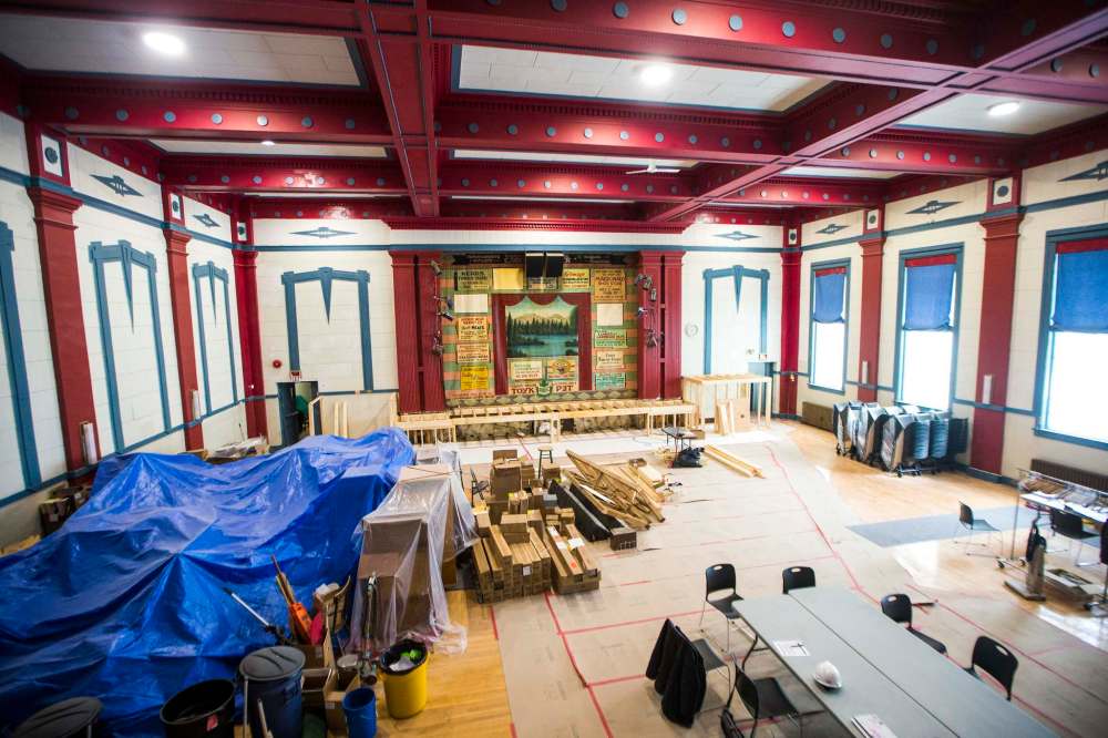MIKAELA MACKENZIE / WINNIPEG FREE PRESS
The Ukrainian Labour Temple at 591 Pritchard Ave. is undergoing renovations to make it accessible.