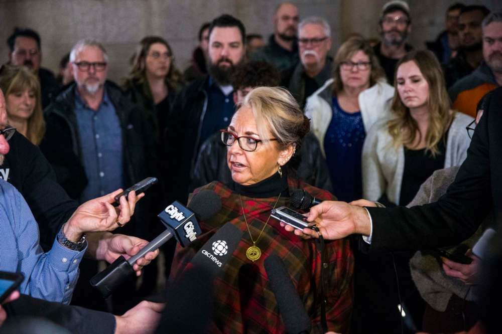 MIKAELA MACKENZIE / WINNIPEG FREE PRESS FILES
MGEU president Michelle Gawronsky: