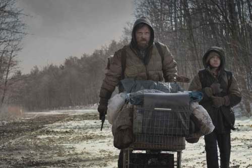 Viggo Mortensen (left) and Kodi Smit-McPhee in John Hillcoat's 2009 cinematic adaptation of Cromac McCarthy's The Road.