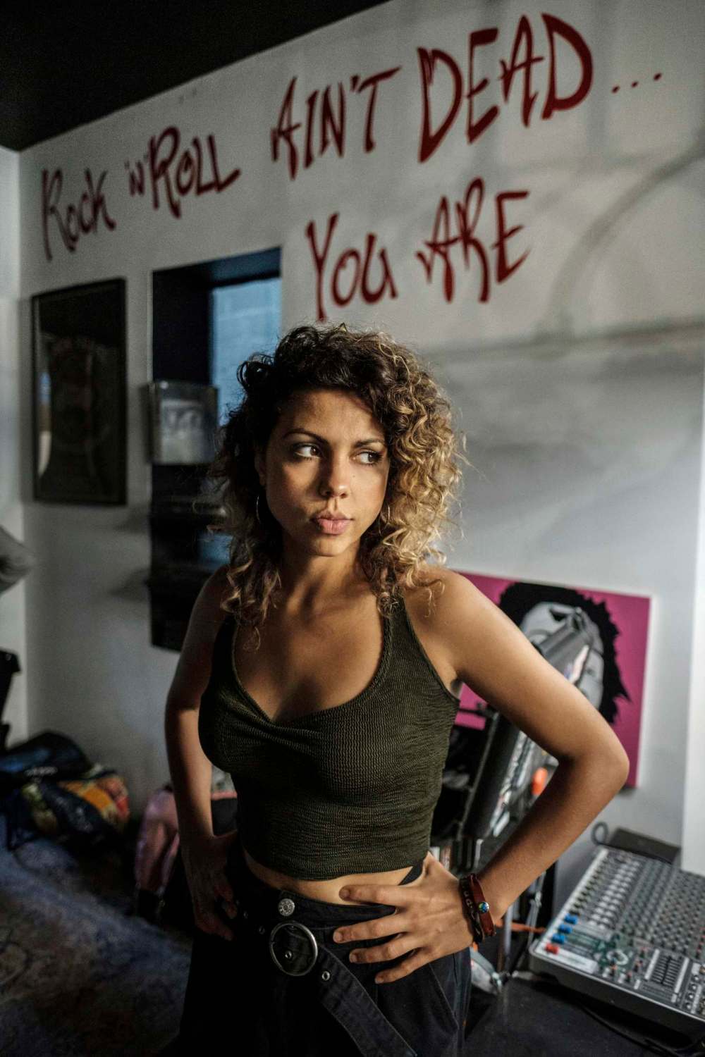 Pacific Northwest Pictures
Winnipeg-born Jess Salgueiro plays a drug dealer facing legalization in Canadian Strain.