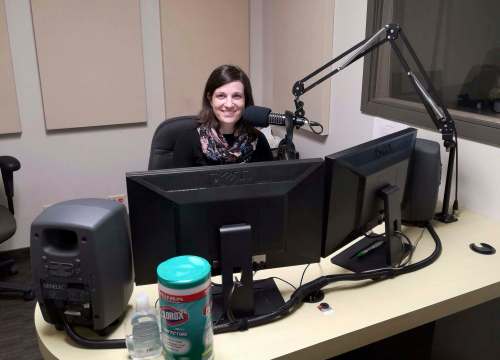 SUPPLIED
Colleen Houde, news and on-air host at CHVN.
