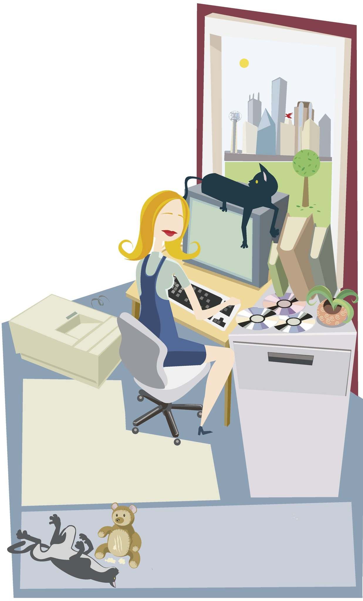 How to successfully punch the clock at home Winnipeg Free Press