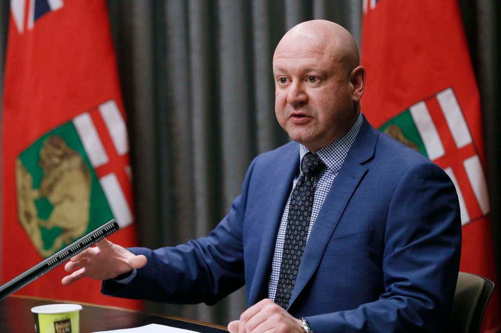 John Woods / The Canadian Press
Dr. Brent Roussin, Manitoba Chief Public Health Officer, has yet to provide details about the province’s first fatality related to COVID-19 or explain why information cannot be shared.