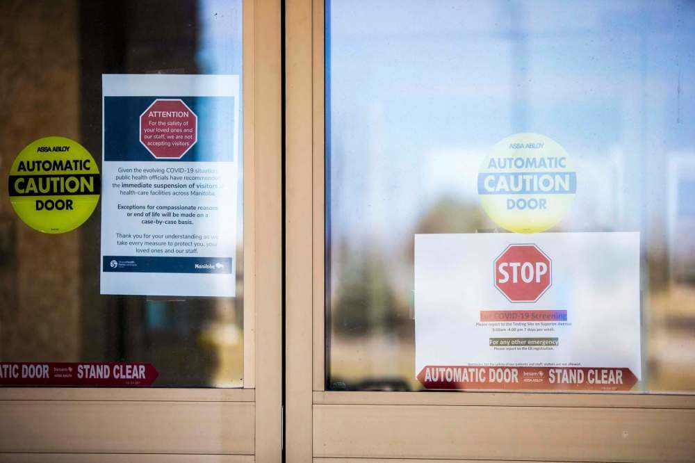 MIKAELA MACKENZIE / WINNIPEG FREE PRESS
The Manitoba Nurses Union said several nurses who came into contact with the staff member at the hospital are now self-isolating at home.
