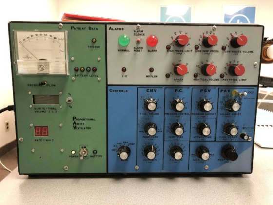 The new ventilators are being redesigned in a stripped-down, simplified form but with all the functionality of an intensive-care-unit ventilator. (Supplied)