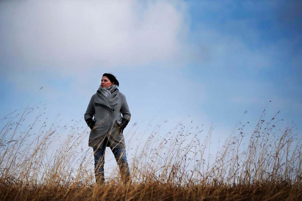 Florence Schluep and her boyfriend have been holed up in a rented apartment for the last month, isolating against the rapidly spreading coronavirus. (John Woods / Winnipeg Free Press)