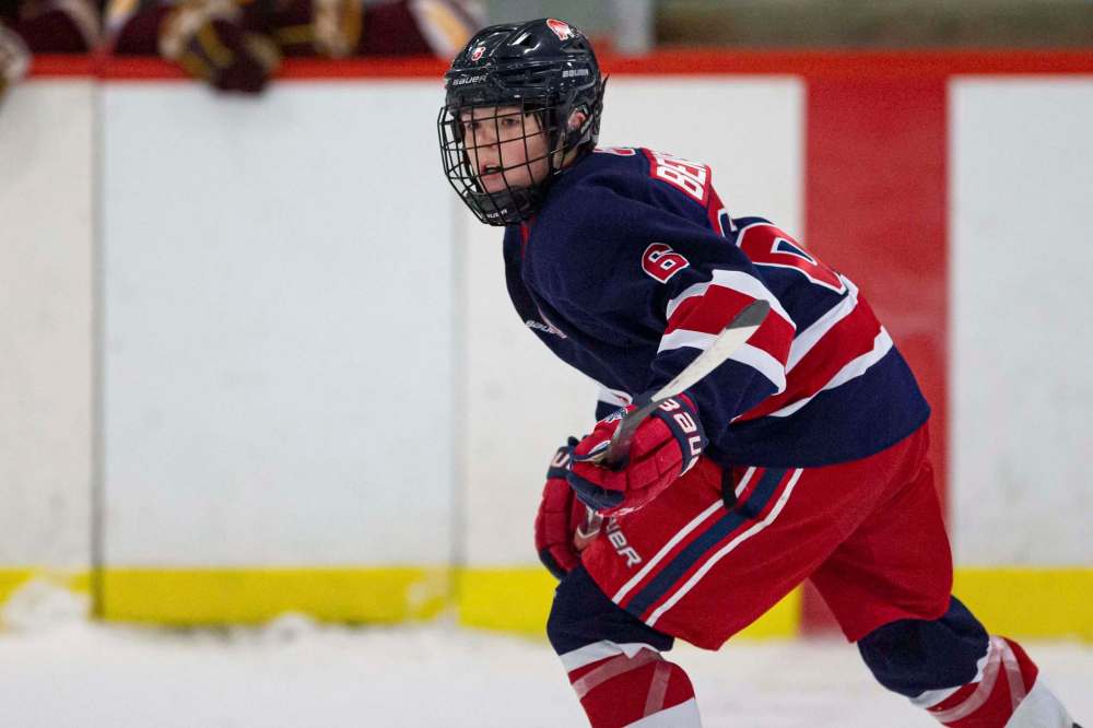 csshl photo
Zach Benson was MVP of the Canadian Sports School Bantam Prep League.