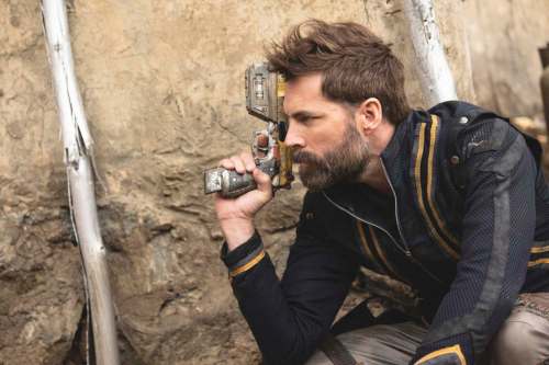 Riyaaz Dalvie/Vagrant Productions/SYFY
Tim Rozon&rsquo;s Isaac is less Han Solo, more Han Team Player: ‘It&rsquo;s my honour to be support for the strong female characters.&rsquo;