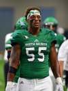 Russell Hons photo
Will Winnipeg Blue Bombers GM Kyle Walters try to improve his draft position to pick University of North Dakota defensive end Winnipegger Mason Bennett?