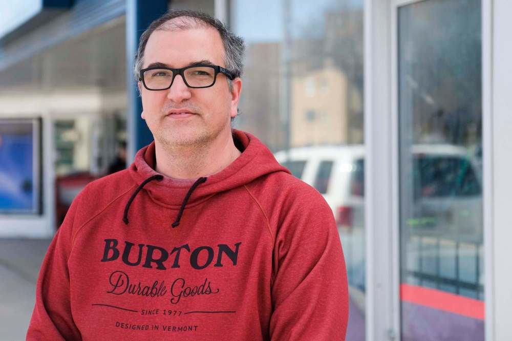 Jeff Martin, owner of Alter Ego Sports, says businesses should put plans in place and realize that things are going to evolve quickly. (Daniel Crump / Winnipeg Free Press)