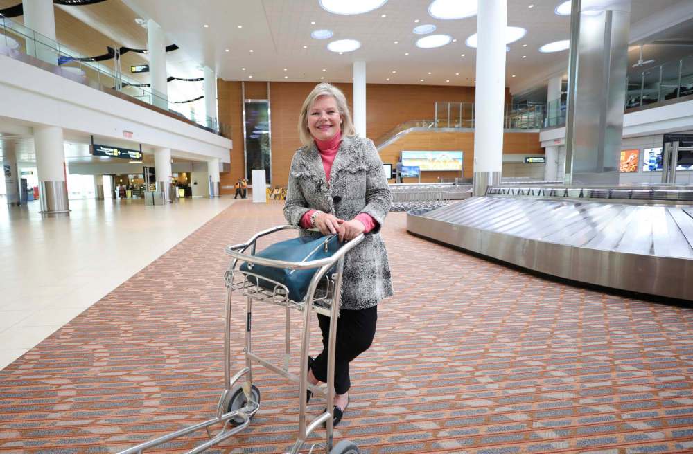 RUTH BONNEVILLE / WINNIPEG FREE PRESS
The Travelling Guardian owner Carla McDonald is convinced when travel picks up again, her services will be needed, as people will be looking for peace of mind, getting from here to there