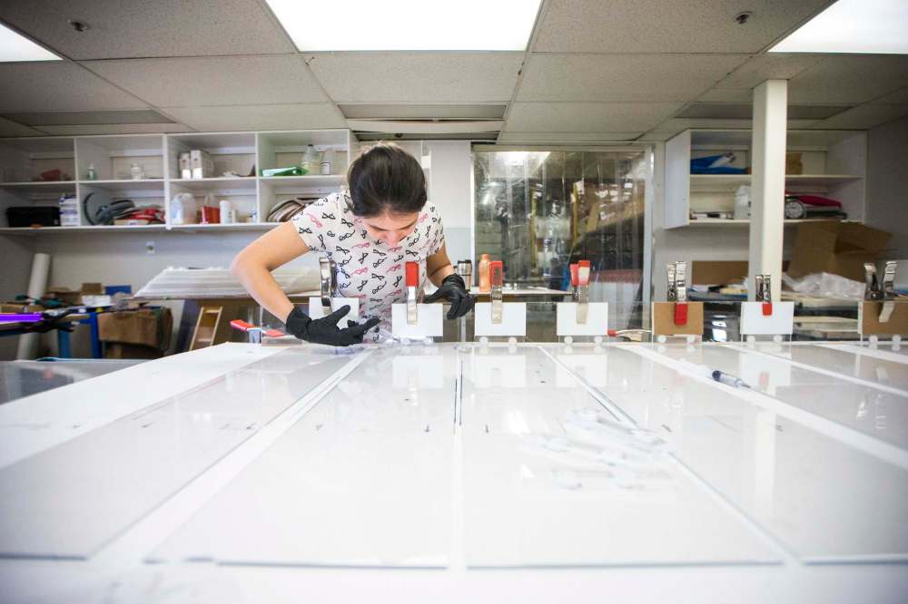 MIKAELA MACKENZIE / WINNIPEG FREE PRESS
Before the coronavirus epidemic, Wardrope was on the verge of pivoting into exclusively making escape-room installations.