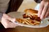 SHANNON VANRAES / WINNIPEG FREE PRESS
Crinkle fries complement a chicken sando from Mercy Me’s southern-style menu.