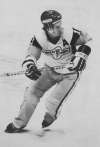 Dave Chartier, called up from the Brandon Wheat Kings, was 'a half-ton truck playing against a bunch of one-ton trucks,' when he suited up for the Jets on New Year's Eve 1980. (Supplied)