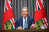 MIKAELA MACKENZIE / WINNIPEG FREE PRESS
Premier Brian Pallister has made clear his government’s intentions of revamping higher education to better prepare students for jobs since he was re-elected in September.