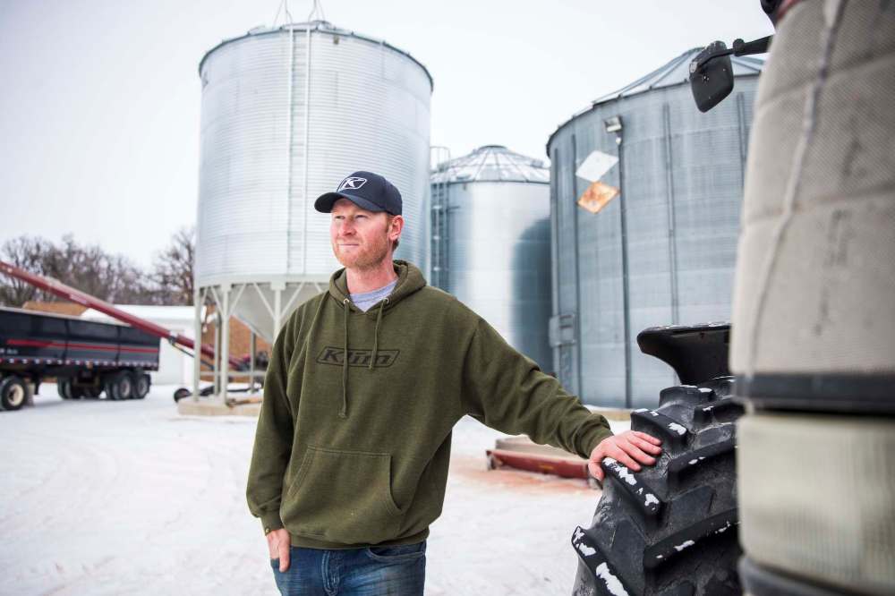 MIKAELA MACKENZIE / FREE PRESS FILES
Farmer Warren McCutcheon says Western Canada continues to not be a priority for Ottawa.