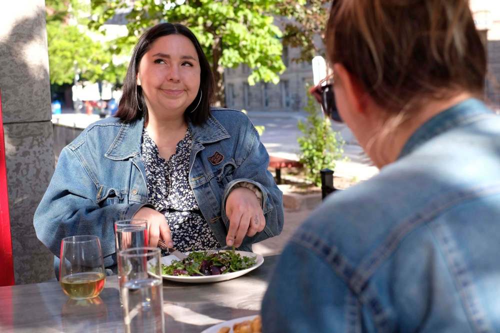 Peasant Cookery features three tables on its patio and plenty of space to socially distance. (Shannon VanRaes / Winnipeg Free Press)