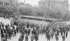 L.B. Foote photo
A streetcar is toppled on June 21, 1919, in one of the most dramatic scenes of the Winnipeg General Strike.