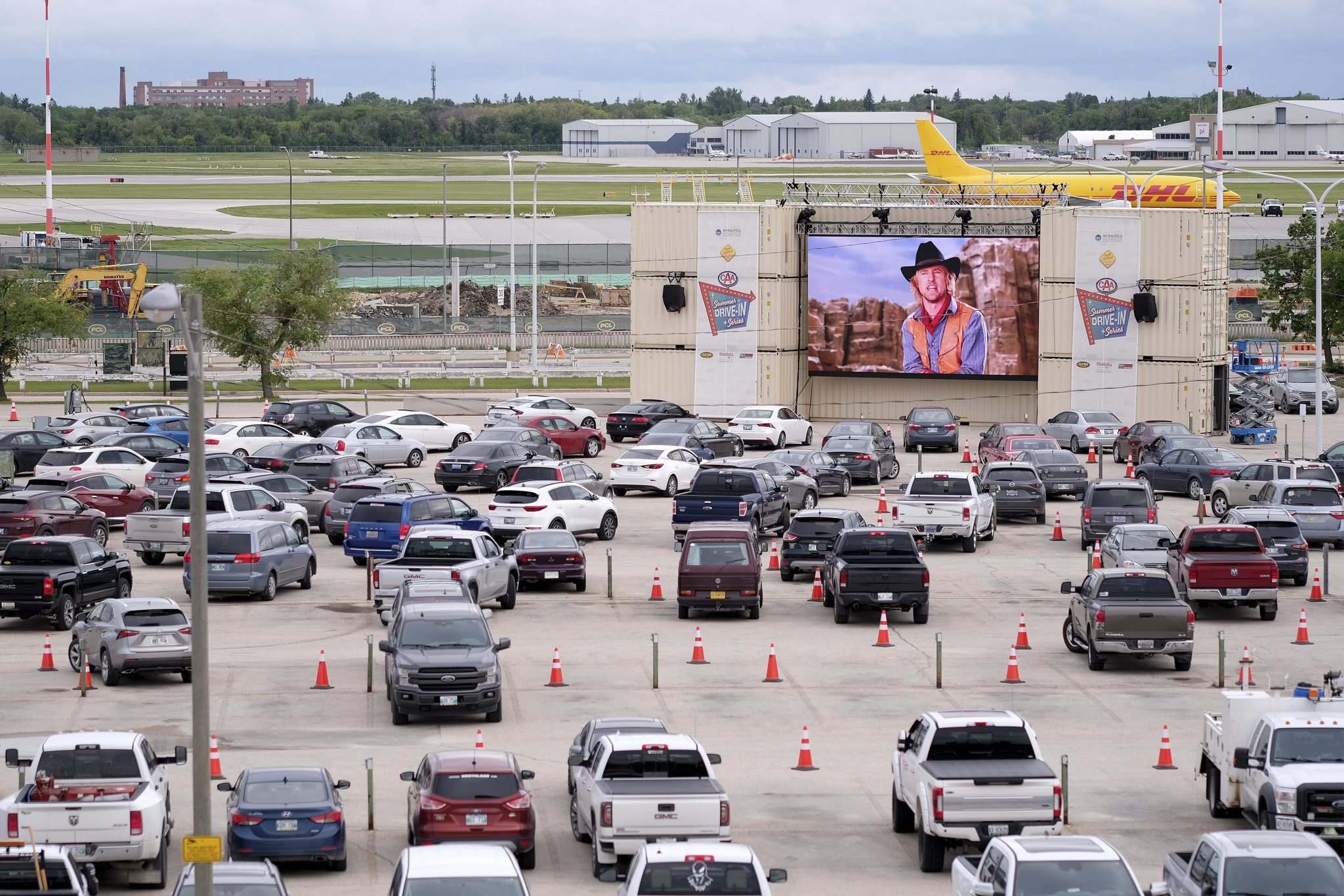 Return to drivein past a respite from unsettling present Winnipeg