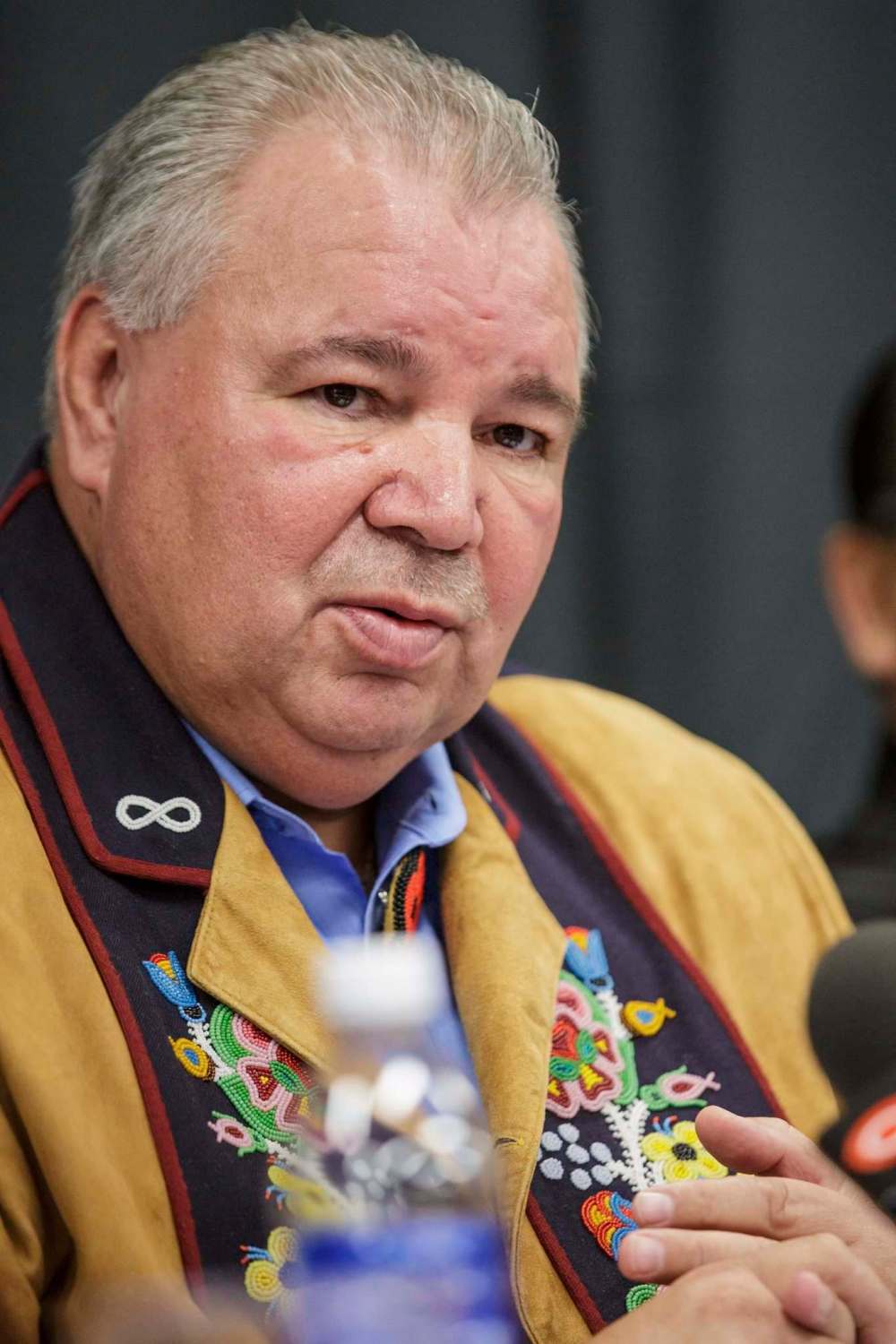 Manitoba Metis Federation president David Chartrand. The MMF threatened legal action against the city if the camps weren't dismantled. (Mike Deal / Winnipeg Free Press files)