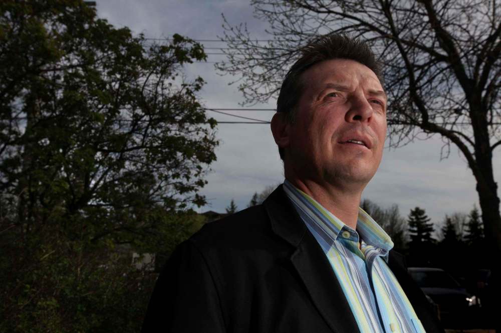 Former hockey player Theoren Fleury has battled addictions and abuse and will be 15 years sober this September. He's living one day at a time, however. (Ruth Bonneville / Winnipeg Free Press files)