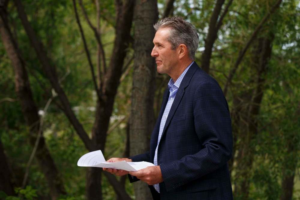MIKE DEAL / WINNIPEG FREE PRESS
Premier Brian Pallistersaid Thursday that Manitoba — unlike provinces hit hard by the pandemic, such as Quebec — shouldn’t have the same rate of CERB uptake. CERB is for those who don’t have the opportunity to work, but also disincentivizes those who do from working more, he said.