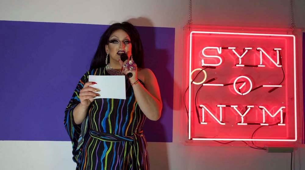 SUPPLIED
Levi Foy is Synonym’s resident drag curator. In the safe grad video, he performs as Prairie Sky and plays the role of chaperone and co-host alongside local drag queen Cake.