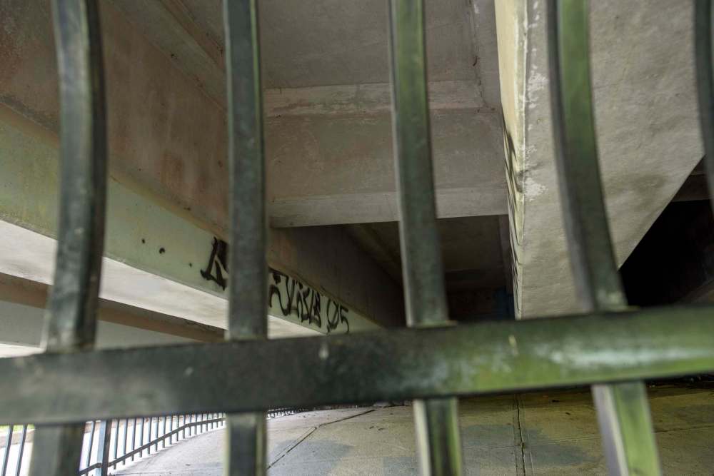 City councillors were unaware of the installation of the noise deterrents under three city bridges. (Jesse Boily / Winnipeg Free Press)
