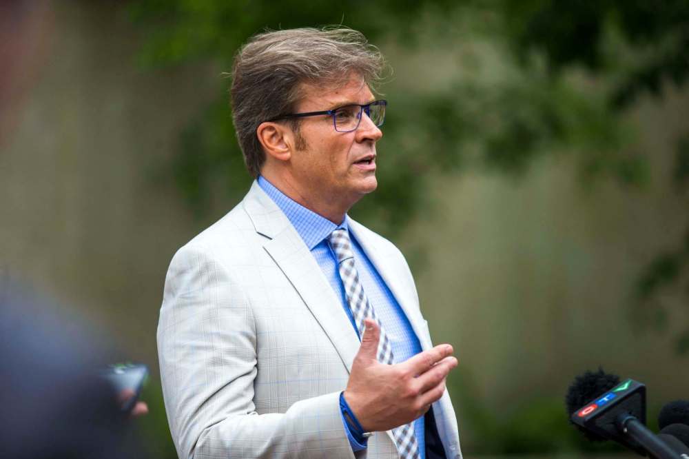 MIKAELA MACKENZIE / WINNIPEG FREE PRESS
Coun. Kevin Klein said elected officials should have been informed so they could vote on the project before the noise was switched on.