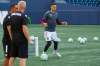 MIKE DEAL / WINNIPEG FREE PRESS
Valour FC goalie, James Pantemis, during practice at IG Field Thursday morning.