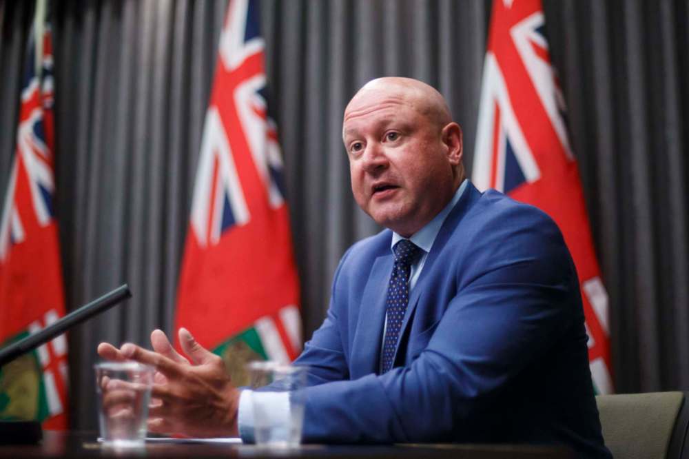 MIKE DEAL / WINNIPEG FREE PRESS
Dr. Brent Roussin, chief provincial public health officer.